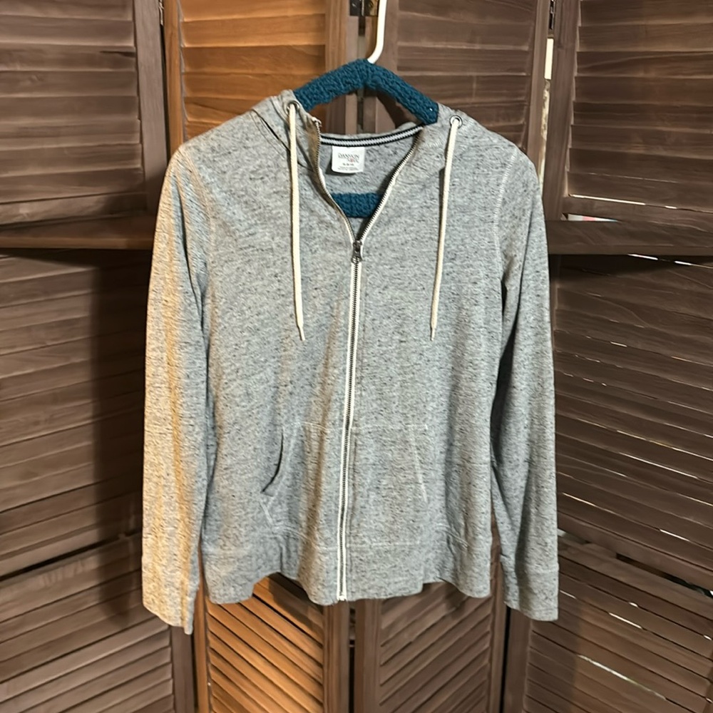 Gray Heather Danskin Hoodie